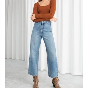 & Other Stories Organic Cotton Wide Jeans